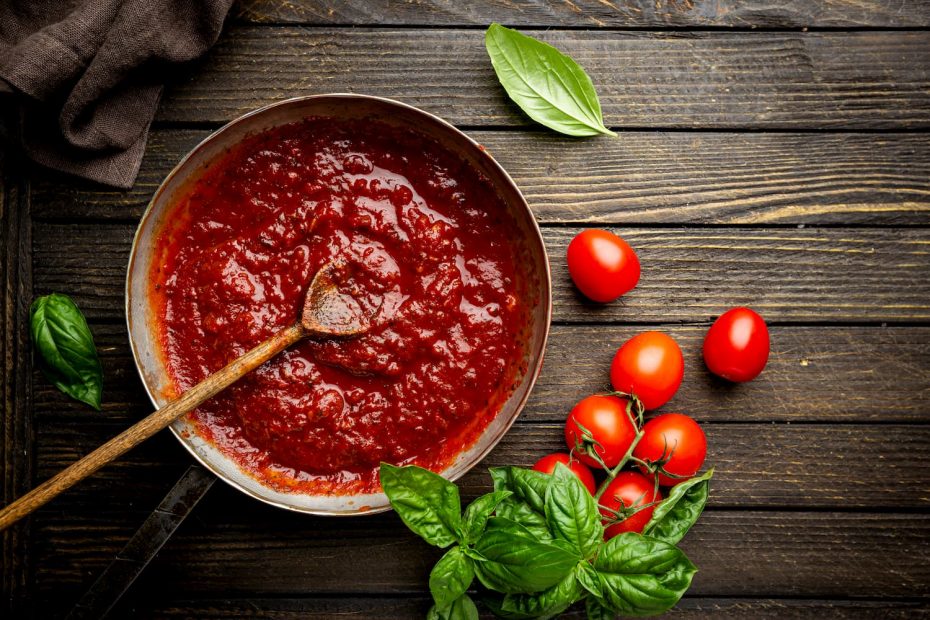 recette sauce tomates pates