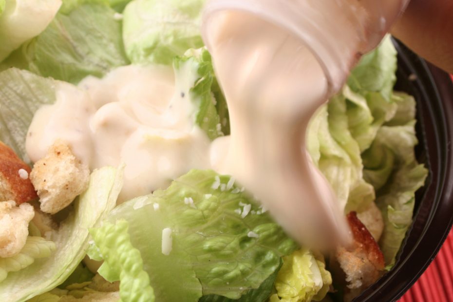 sauce césar salade